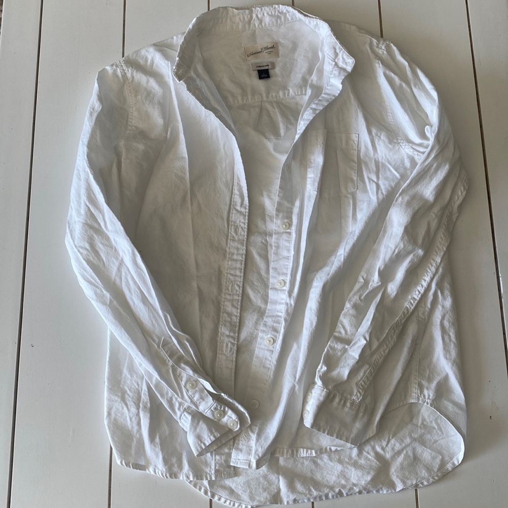 White button up